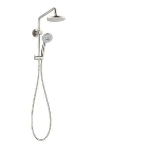 Hansgrohe Hansgrohe-General Brushed Nickel 1-Spray Rain Dual Shower Head 2-GPM (7.6-LPM), photo 2 of 2