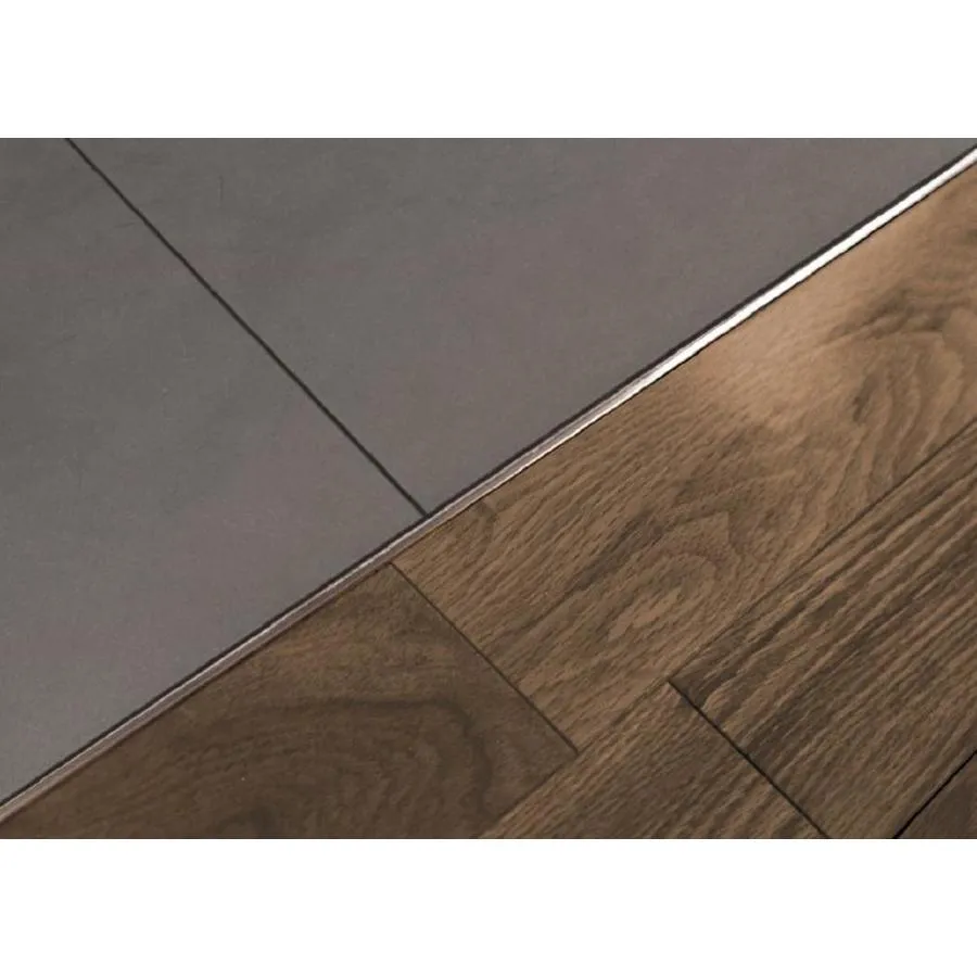 Schluter Systems SCHIENE 0.25-in W x 98.5-in L Satin Anodized Aluminum L-Angle Tile Edge Trim, photo 2 of 10