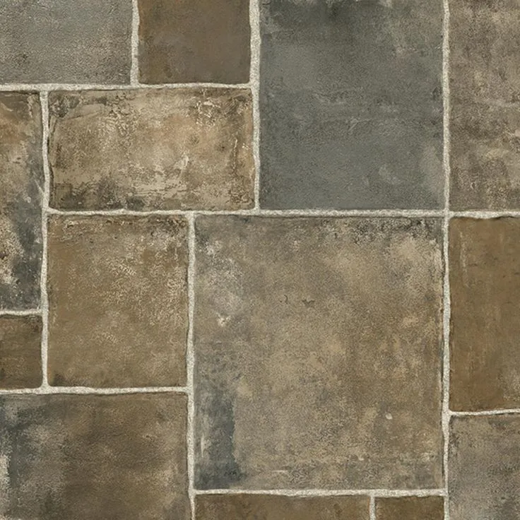 TrafficMASTER Regina Stone Neutral Residential Vinyl Sheet, Sold by 13.2 ft. Wide x Custom Length, photo 5 of 7
