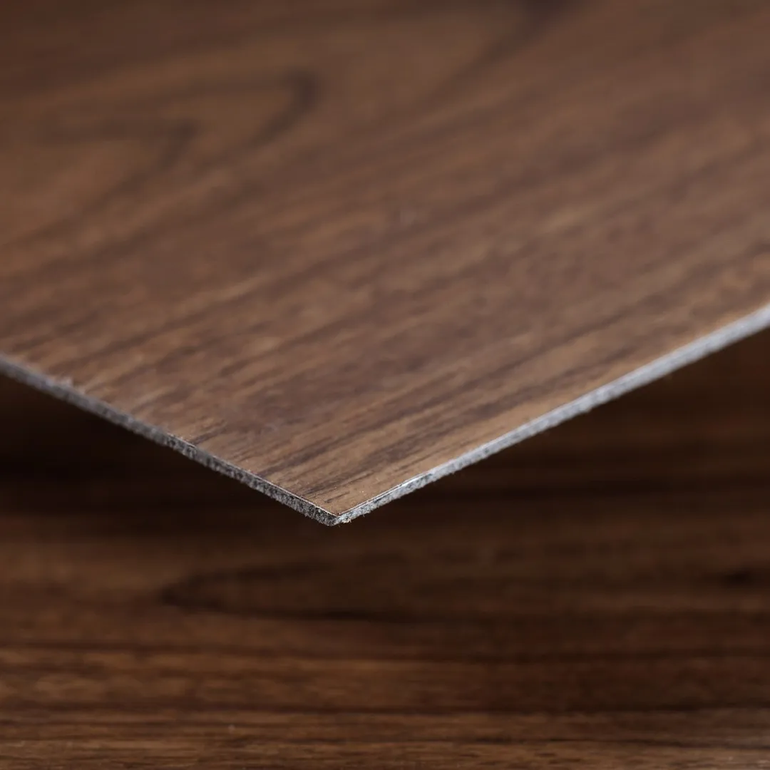 Lucida USA (Sample) Decocore Chestnut Brown Wood Look 12-mil Peel and Stick Luxury Vinyl Plank, photo 2 of 5