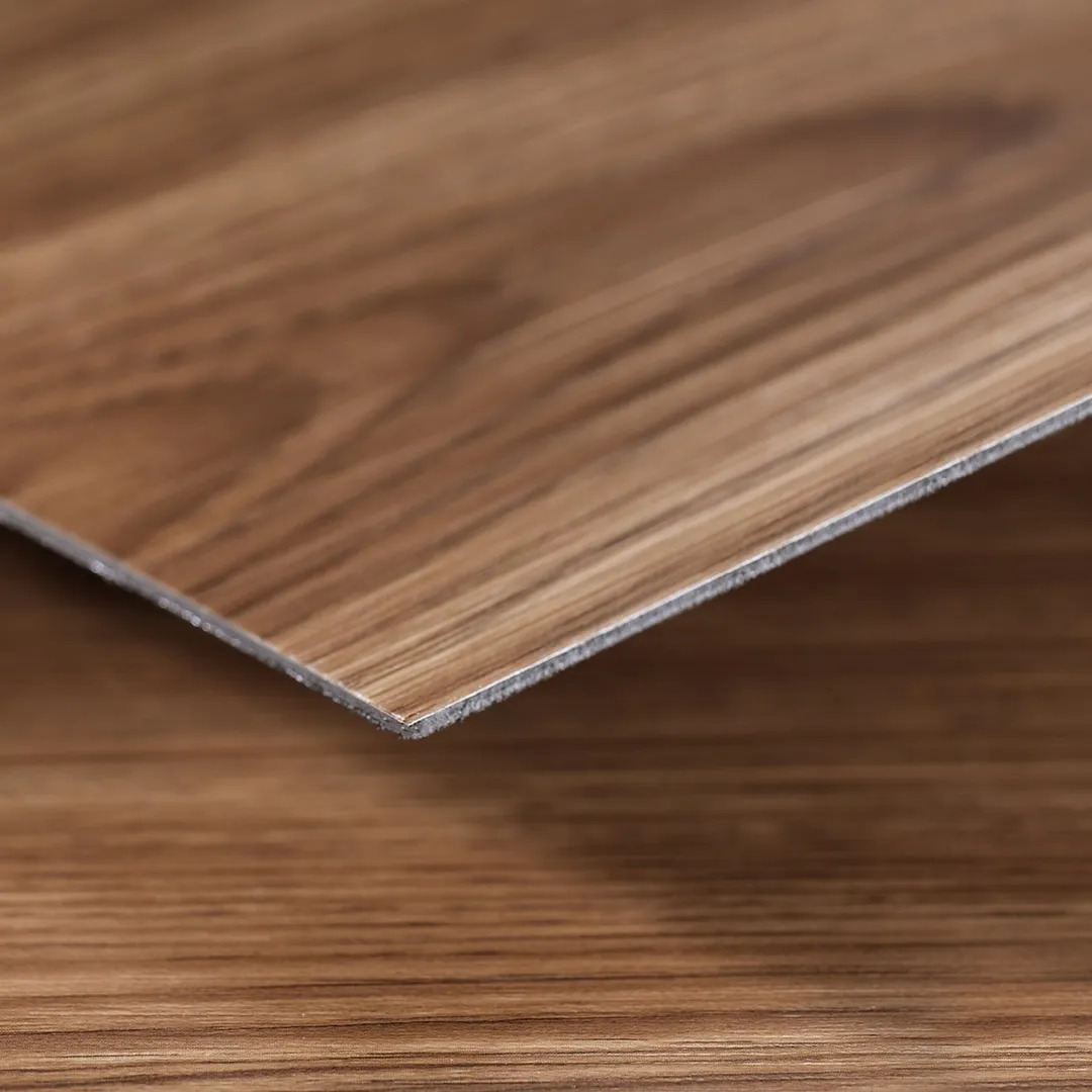 Lucida USA Basecore Almond Brown 12-mil x 6-in W x 36-in L Waterproof Peel and Stick Vinyl Plank Flooring (54-sq ft/ Carton), photo 2 of 10