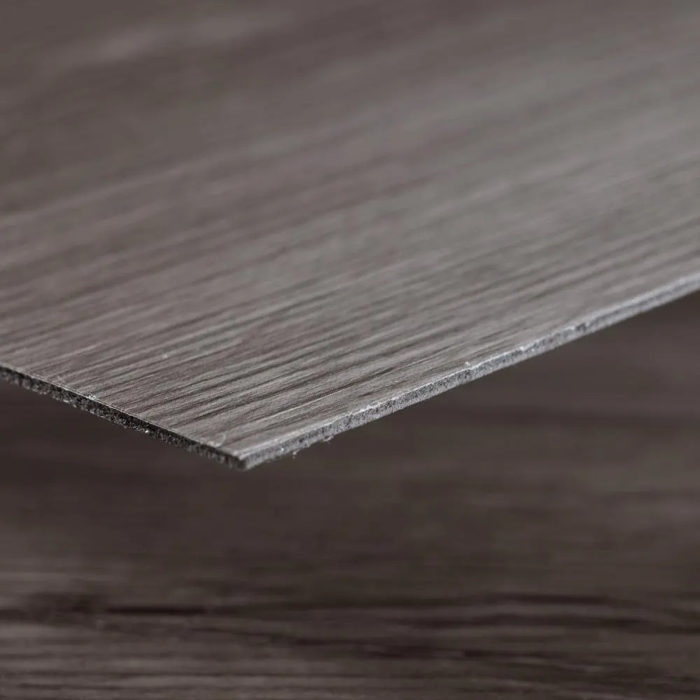 Lucida USA BaseCore Smoked 6-in W x 36-in L x 2-mm Waterproof Peel-and-Stick Luxury Vinyl Plank Flooring, 12-mil Wear Layer, 54-sq ft Carton, photo 2 of 8