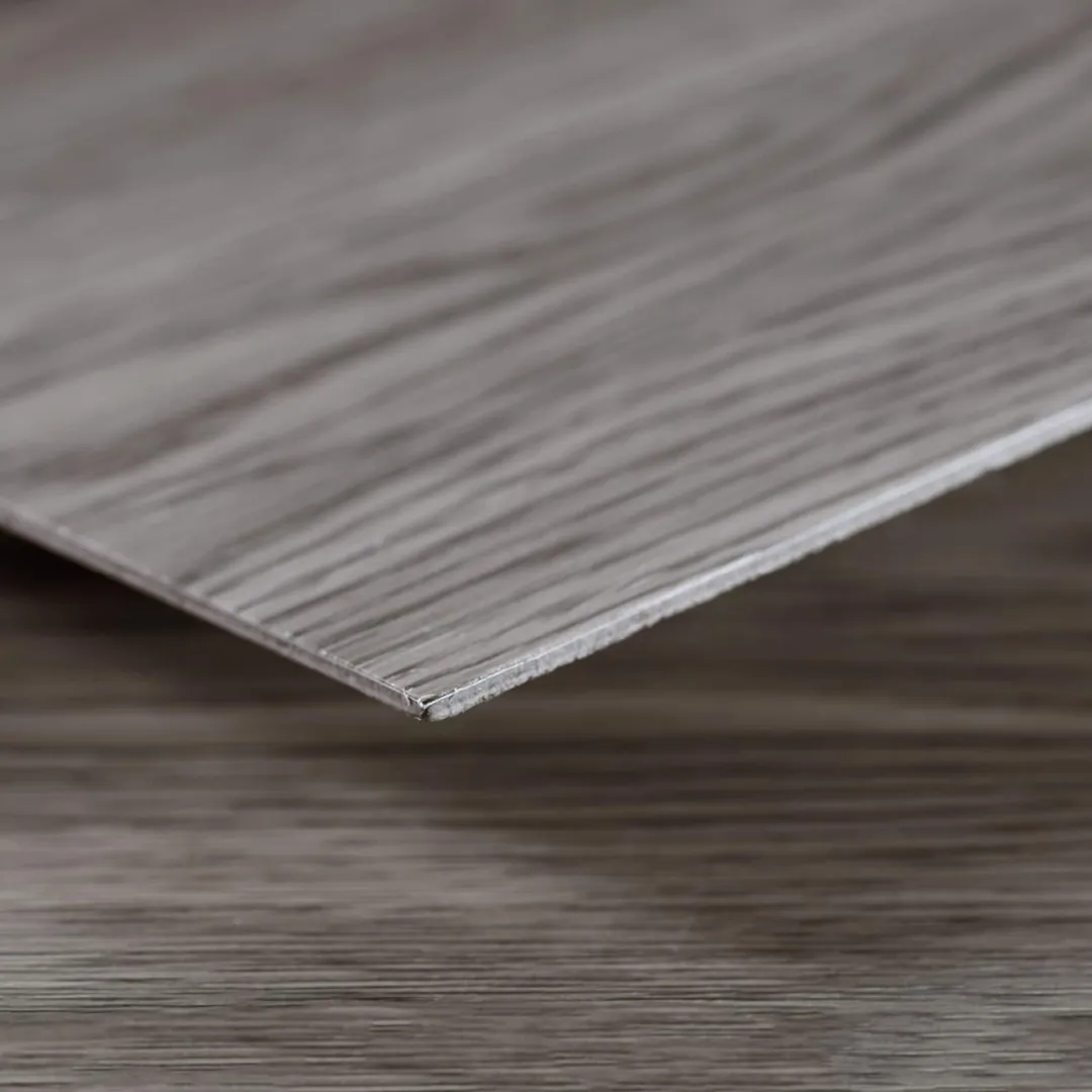 Lucida USA (Sample) Decocore Smoked Gray Wood Look 12-mil Peel and Stick Luxury Vinyl Plank, photo 2 of 5