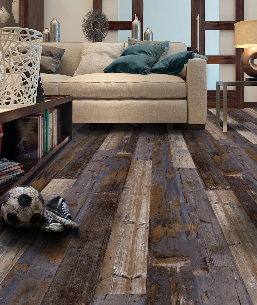 Deco Products Colors Samba High Variation 6-in x 36-in Luxury Vinyl Plank Flooring, 20-Piece Carton (30 sq ft), photo 18 of 21