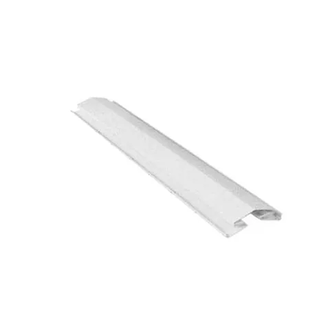 Semco 10 ft. Aluminum Universal Ridge Vent, White, 16 sq. in. NFA