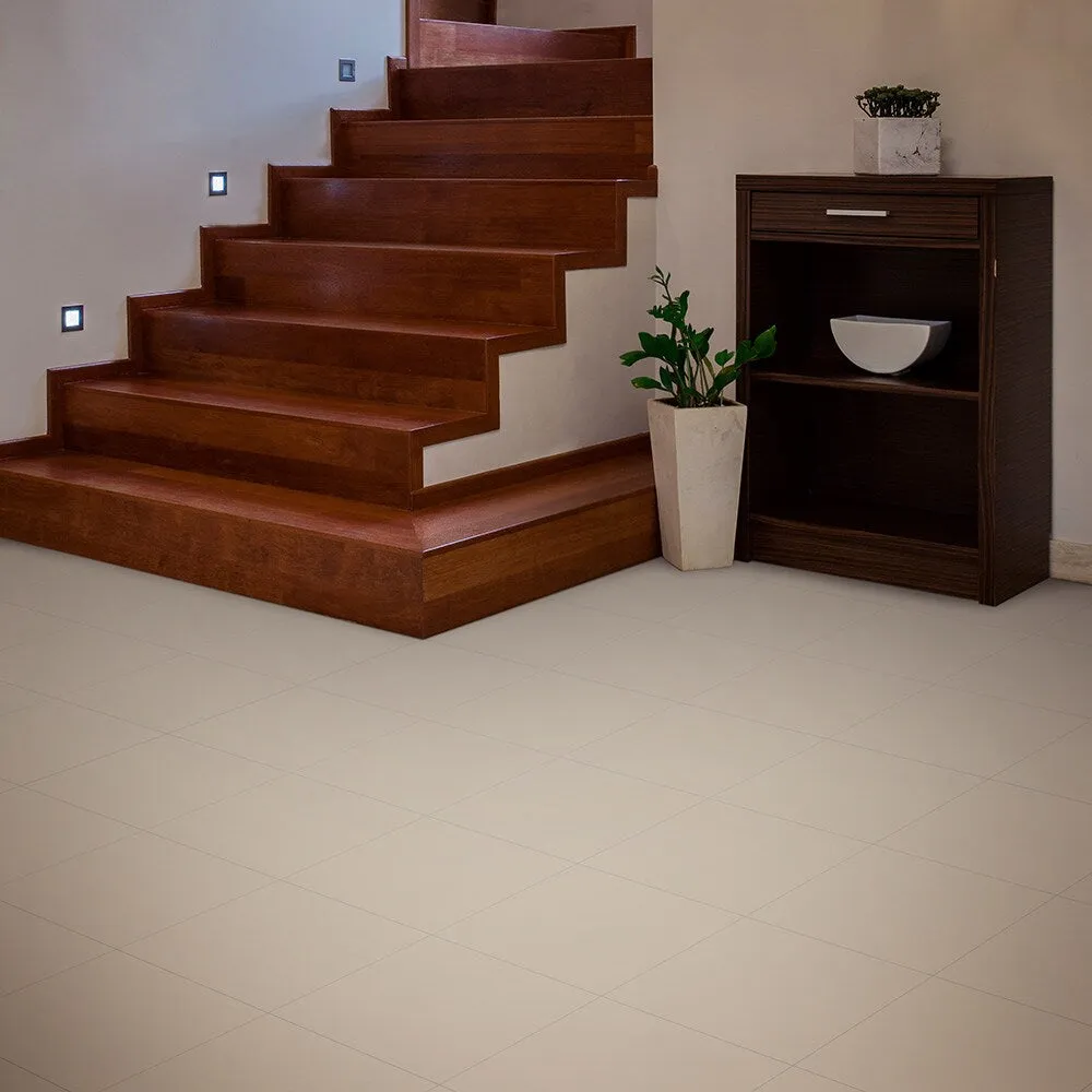Perfection Floor Tile LeatherLook Interlocking Floor Tile, 6-Pack, 20-in x 20-in x 0.25-in, Buck/Satin Vinyl/Plastic, photo 6 of 8