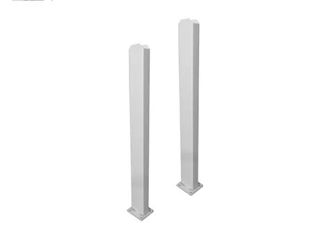 3-ft White Vinyl Fence Post