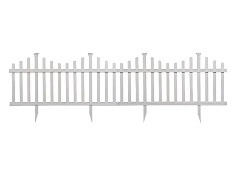 Madison 2 Panels White Vinyl Fence