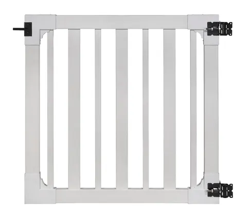 WamBam 4x4 Vinyl Fence Gate Kit