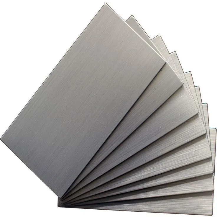 Instant Mosaic Peel and Stick Brushed Stainless Color 6 in. x 3 in. Metal Wall Tile (8-Pack), photo 2 of 2