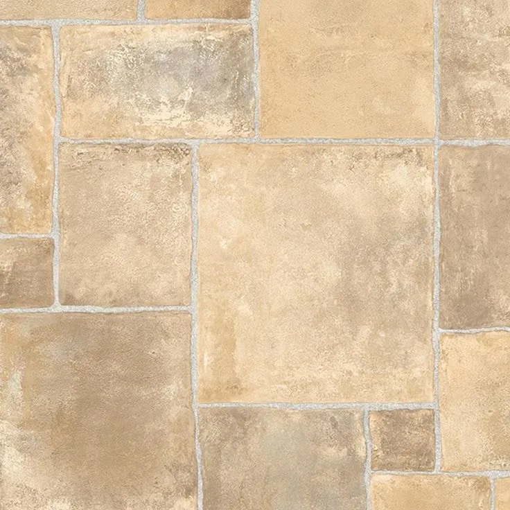 TrafficMASTER Regina Stone Grey Residential Vinyl Sheet, Sold by 13.2 ft. Wide x Custom Length, photo 5 of 8