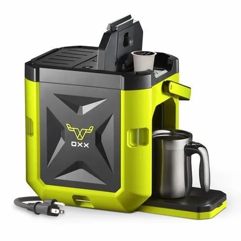 COFFEEBOXX Green Single-Serve Coffee Maker