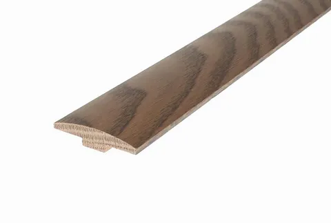 French Oak Marina 0.455 in thick · 2 in wide · 78 in long Solid Wood Floor T-moulding