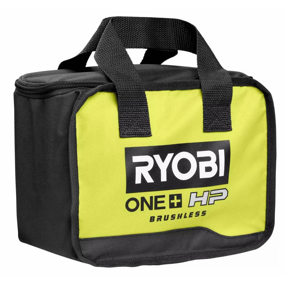 RYOBI ONE+ HP 18V Brushless Cordless Compact 1/4 in. Impact Driver and One-Handed Recip Saw Kit with (2) Batteries, Charger, photo 7 of 14