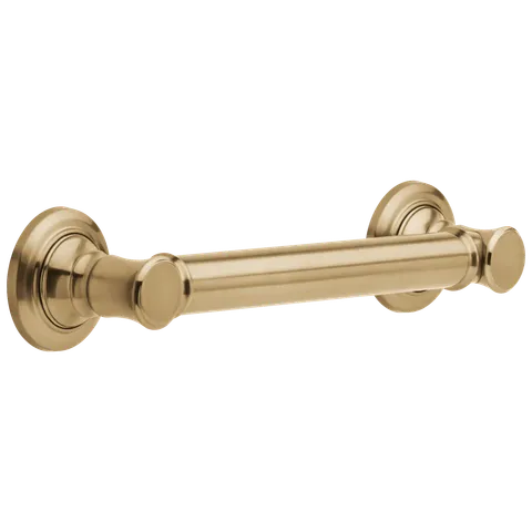 Traditional 12-in Champagne Bronze Wall Mount ADA-Compliant Grab Bar