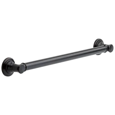 Traditional 24-in Venetian Bronze Wall Mount ADA-Compliant Grab Bar
