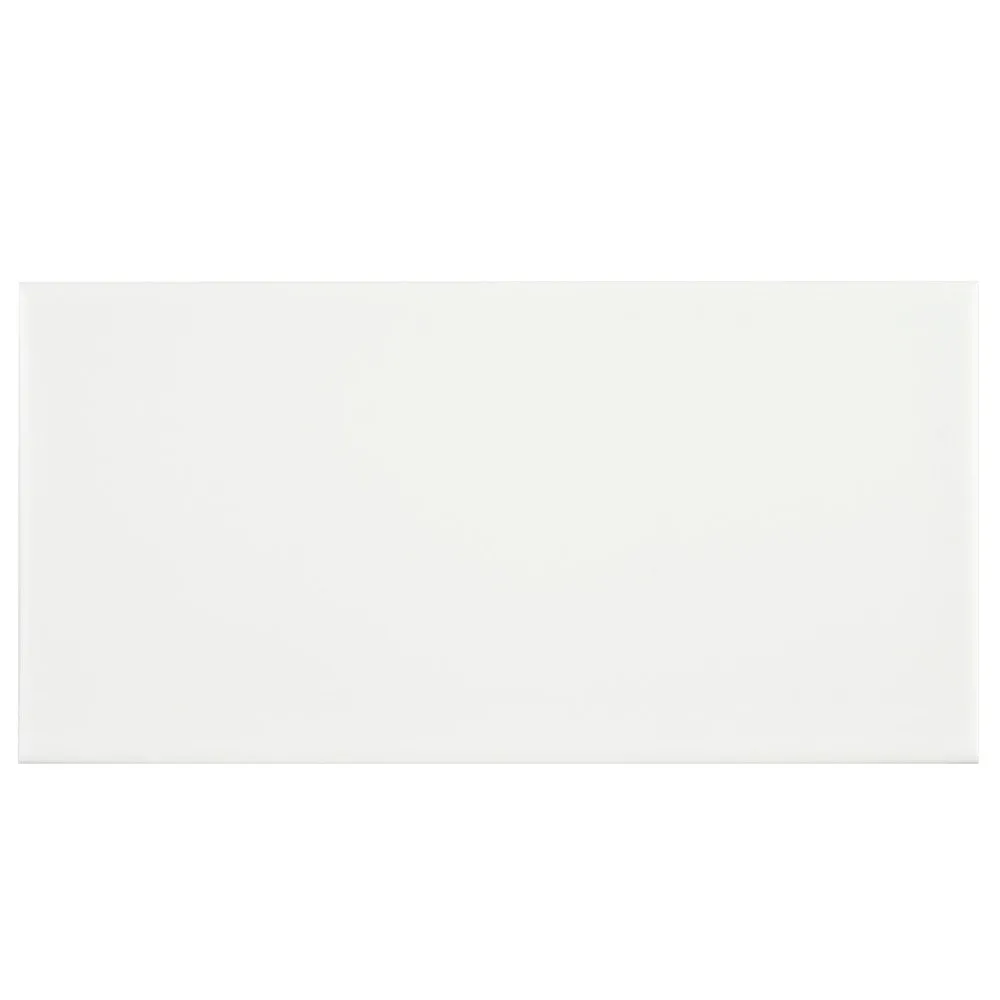 Merola Tile Projectos 7-3/4 in. x 3-7/8 in. Neve Matte Ceramic Subway Floor and Wall Tile (11.46 sq. ft. / Case), photo 4 of 8