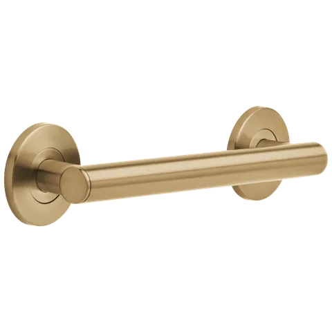 Contemporary 12-in Champagne Bronze Wall Mount ADA-Compliant Grab Bar