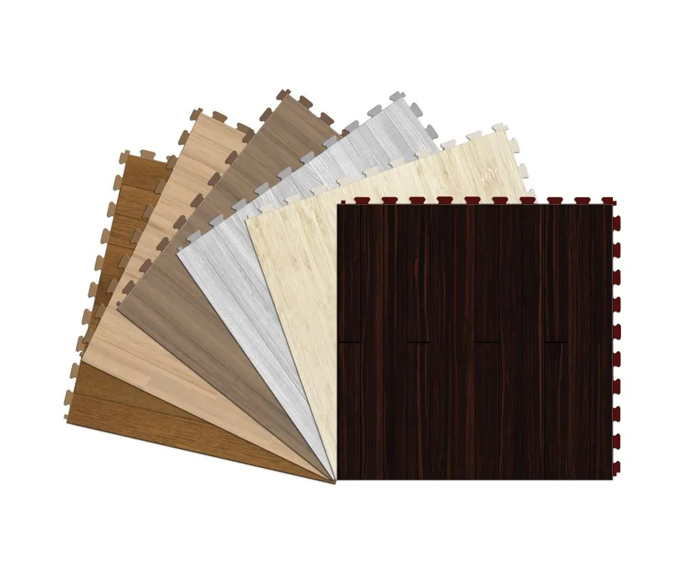Perfection Floor Tile Mystic Plank Collection Gray Oak/Satin 20-in x 20-in Water-Resistant Interlocking Luxury Vinyl Tile Flooring, 16.7-sq ft Carton, photo 4 of 4