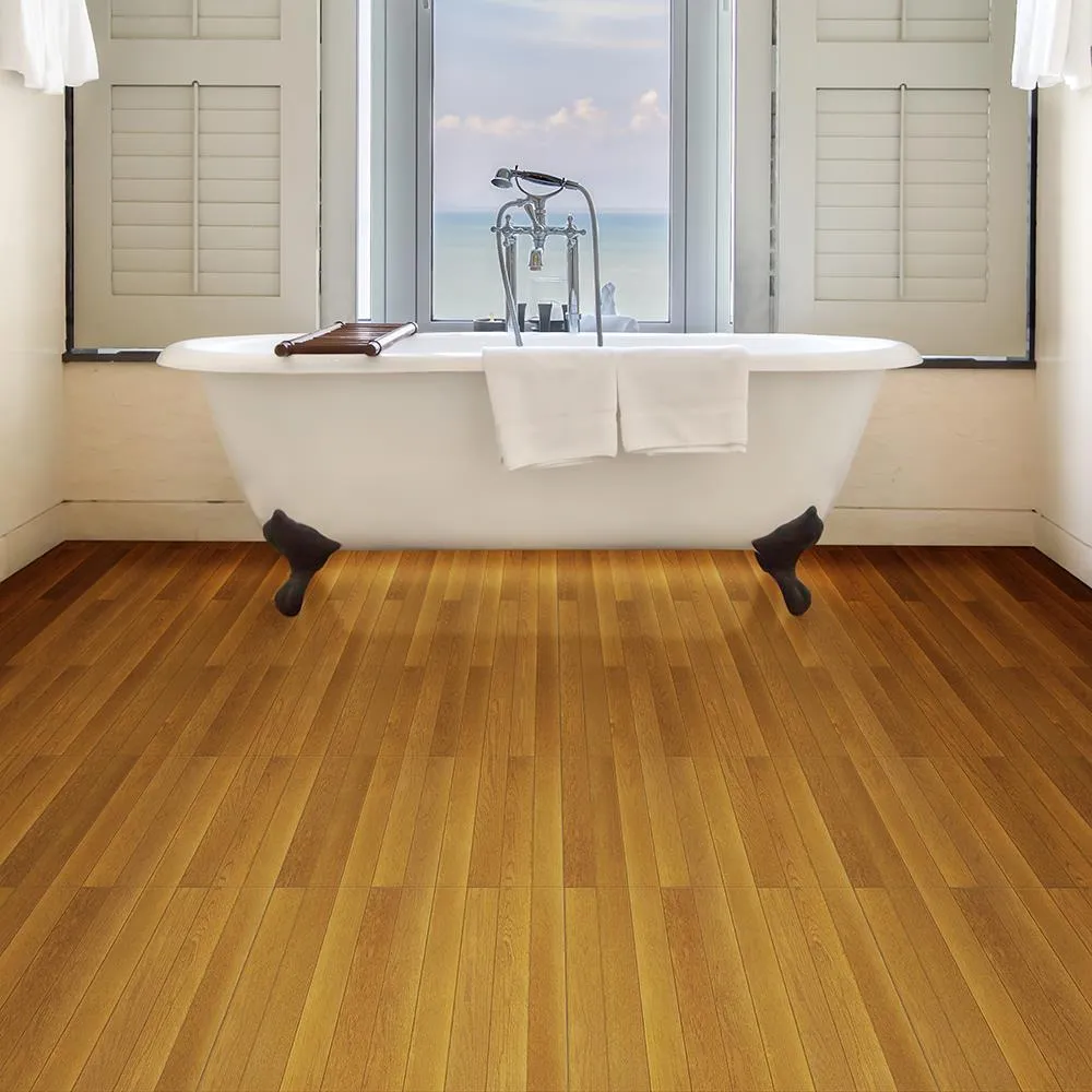 Perfection Floor Tile Mystic Plank Collection 0.05-mil 20-in W x 20-in L Interlocking Vinyl Tile, photo 4 of 6