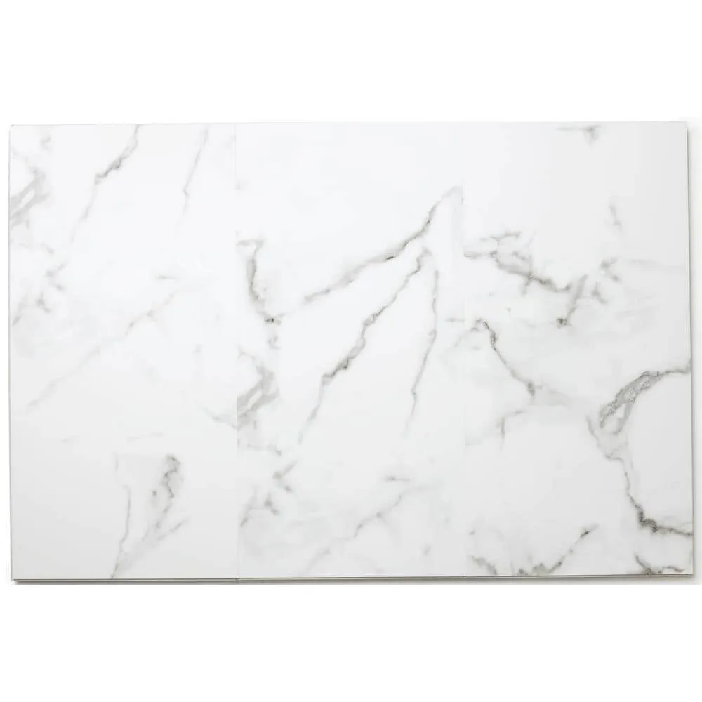 Lucida USA Terracore Calacatta Gray 22-mil x 12-in W x 24-in L Waterproof Interlocking Luxury Vinyl Plank Flooring (16-sq ft/ Carton), photo 13 of 18
