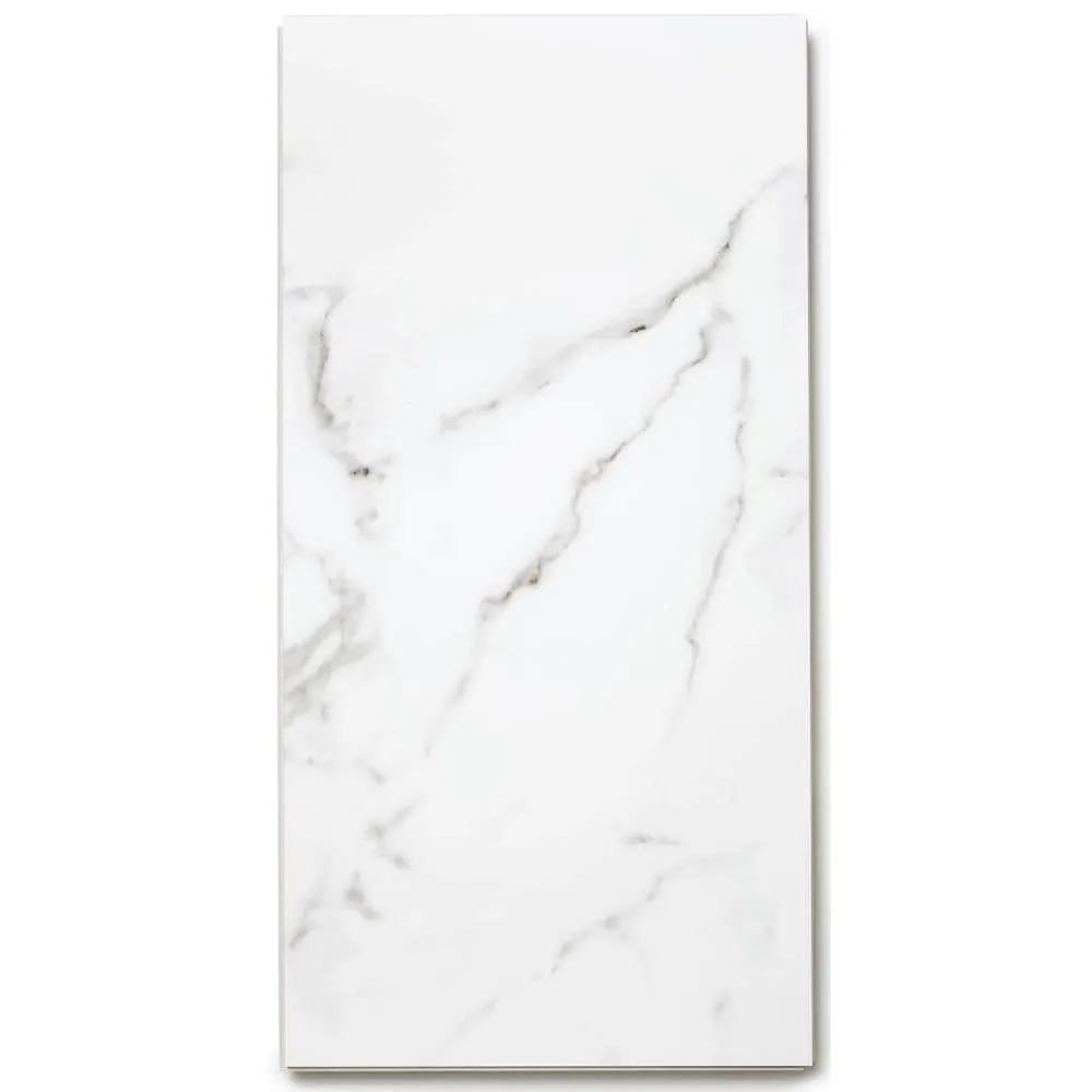Lucida USA Terracore Calacatta Gray 22-mil x 12-in W x 24-in L Waterproof Interlocking Luxury Vinyl Plank Flooring (16-sq ft/ Carton), photo 10 of 18