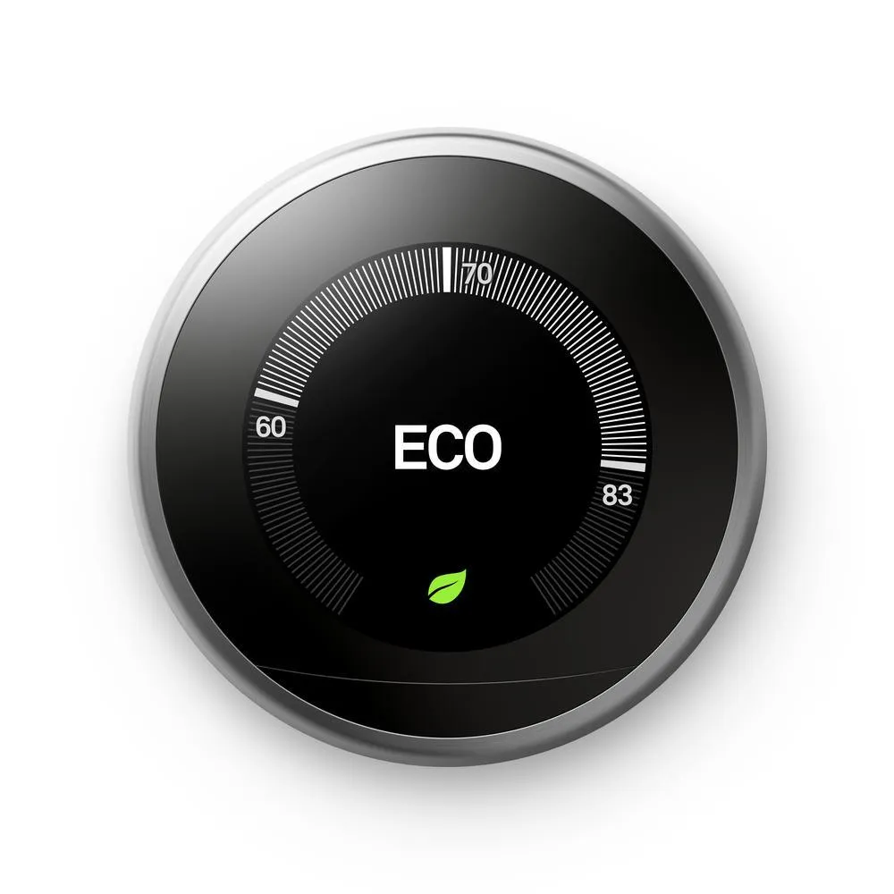 Nest Learning Thermostat 3rd Gen in Stainless Steel, photo 4 of 25