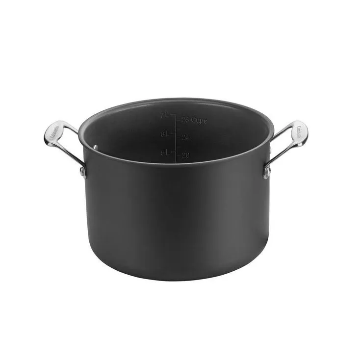 Chef's Classic 17-Piece Hard-Anodized Aluminum Nonstick Cookware Set in Black, photo 3 of 5