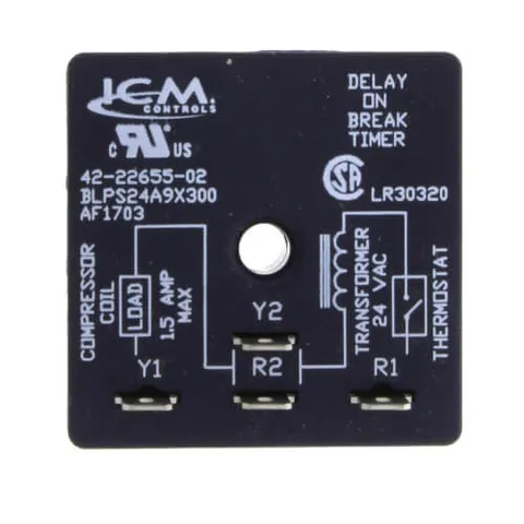 42-22655-02 Time Delay Relay (Delay On Break)