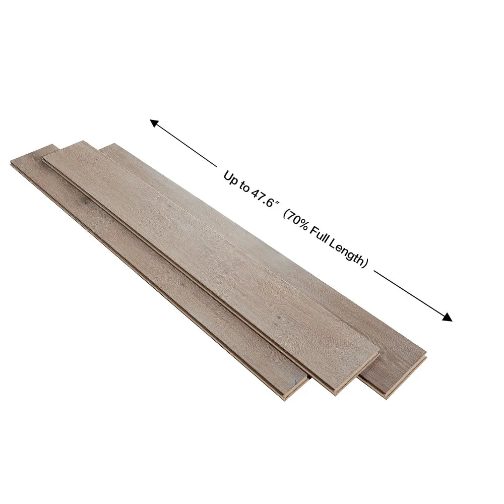 Villa Barcelona Raval French oak 3/8-in T x 6-1/2-in W Water Resistant Wirebrushed Engineered Hardwood Flooring ( 23.64-sq ft / Carton ), photo 2 of 6