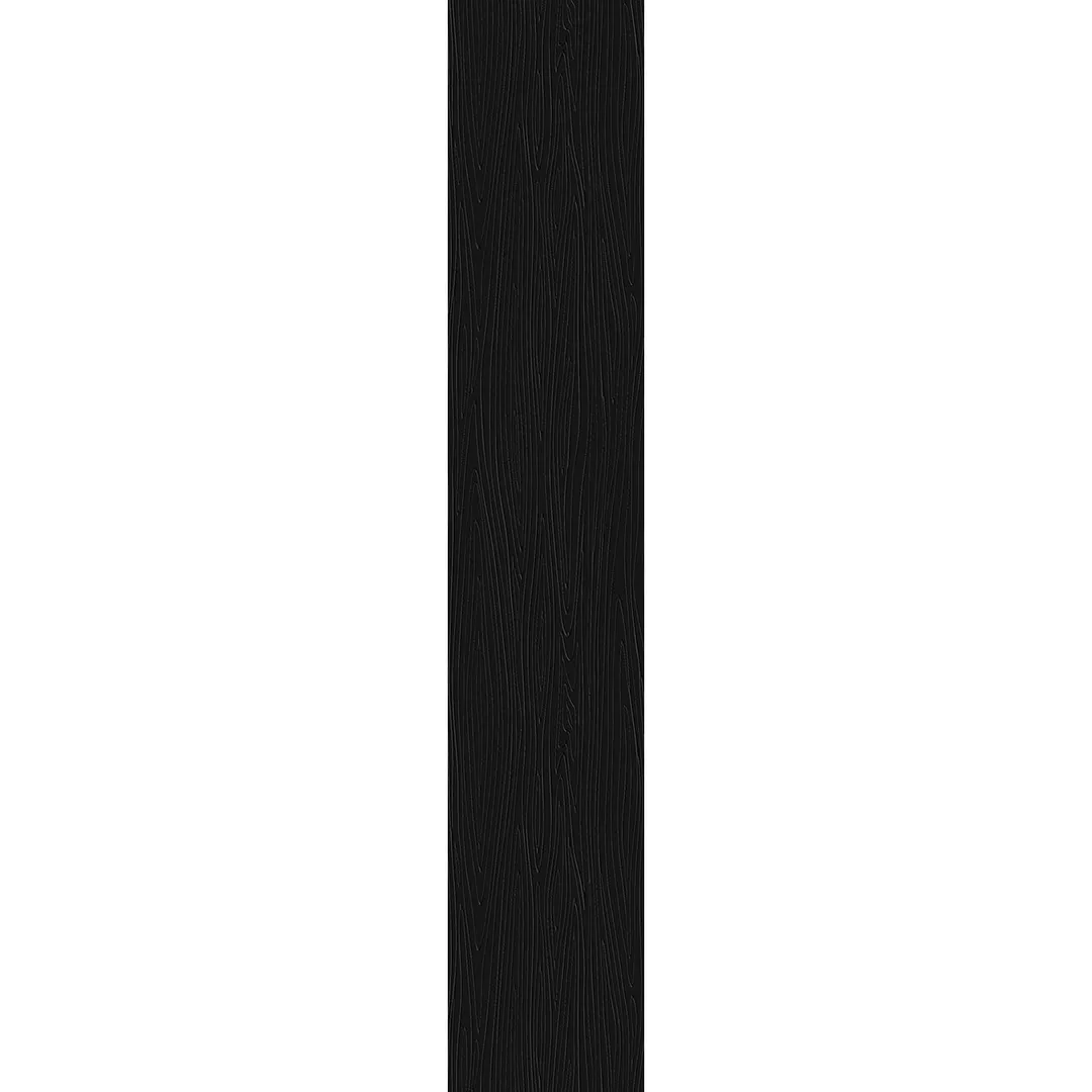 Lucida USA (Sample) BaseCore Nero Black Wood Look 12-mil Peel and Stick Luxury Vinyl Plank, photo 2 of 3