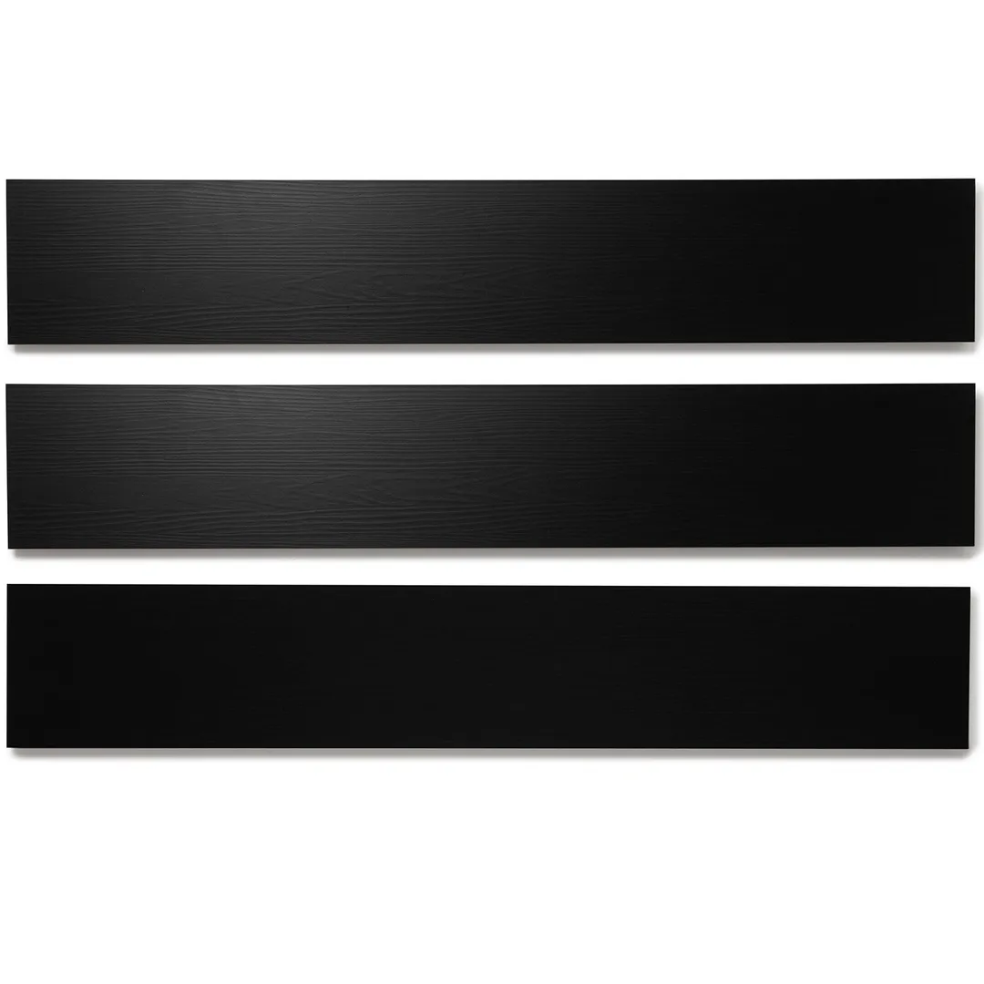Lucida USA BaseCore Nero Black 12-mil x 6-in W x 36-in L Waterproof Peel and Stick Vinyl Plank Flooring (54-sq ft/ Carton), photo 13 of 19