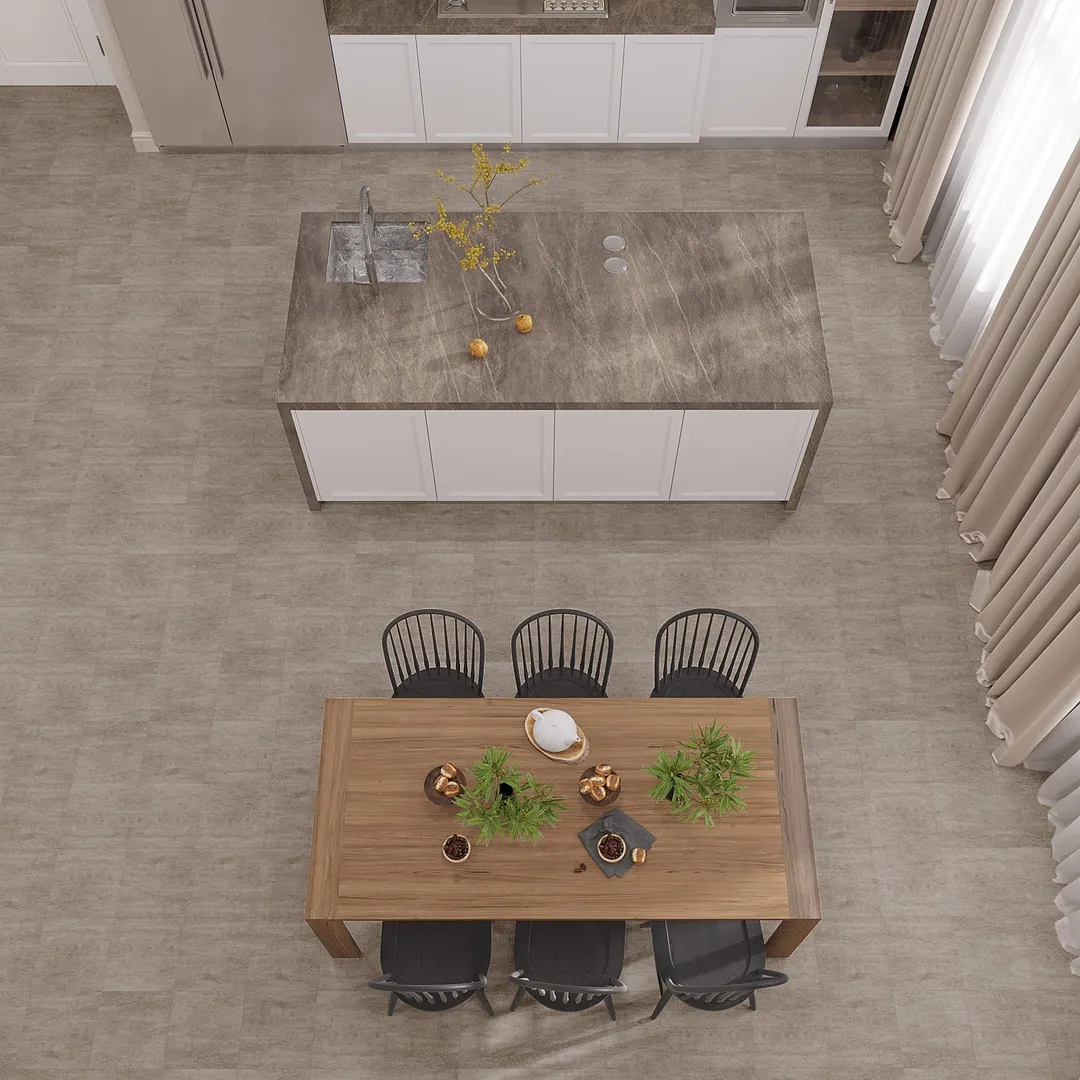 Lucida USA BaseCore Cement 12-in x 12-in Waterproof Peel and Stick Luxury Flooring (36-sq ft), photo 3 of 8