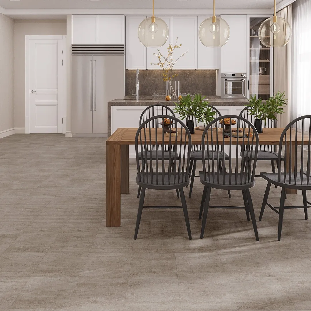 Lucida USA BaseCore Cement 12-in x 12-in Waterproof Peel and Stick Luxury Flooring (36-sq ft), photo 4 of 8