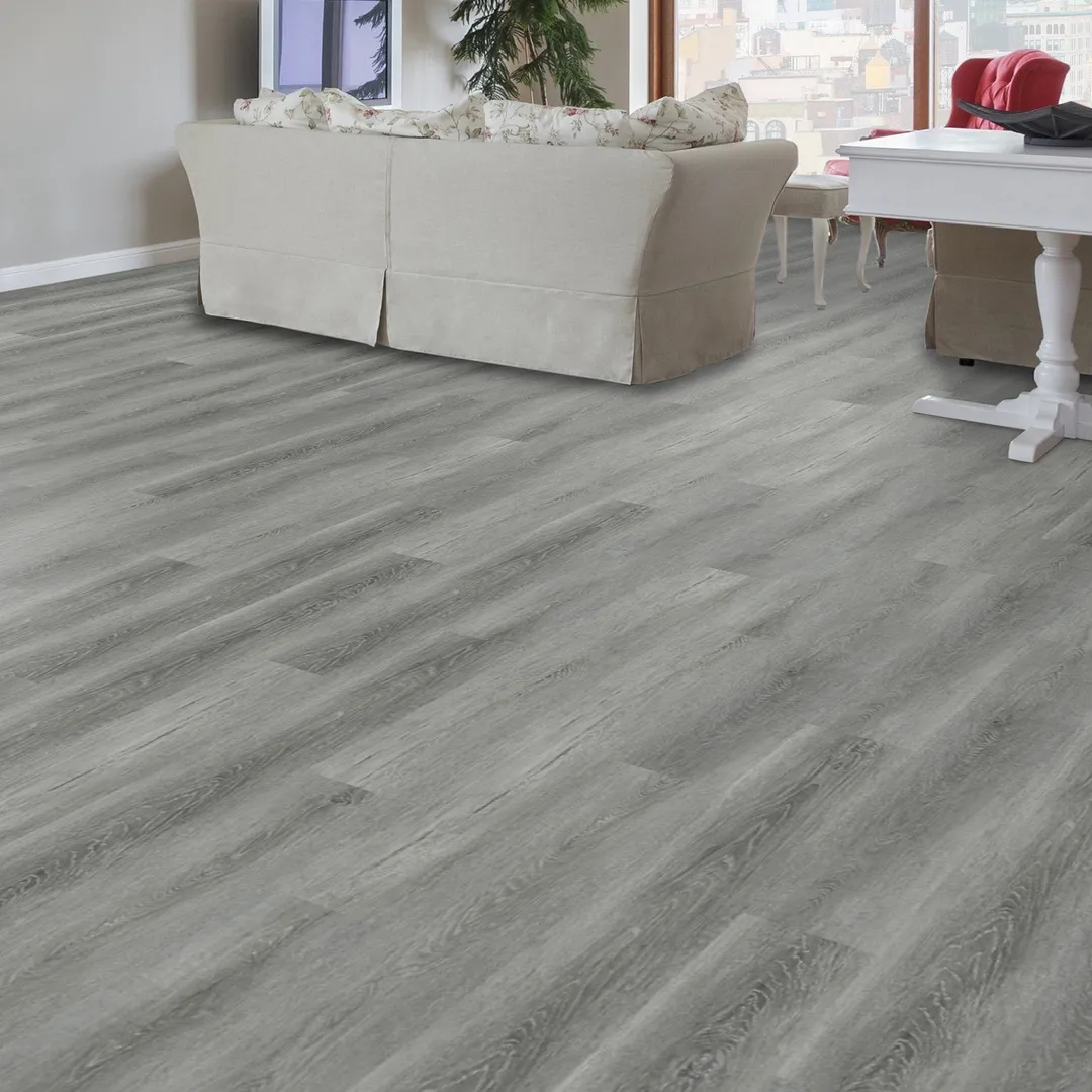 Lucida USA MaxCore Pro Greywolf Gray 20-mil x 7-3/32-in W x 48-in L Waterproof Interlocking Luxury Vinyl Plank Flooring (24.5-sq ft/ Carton), photo 15 of 25