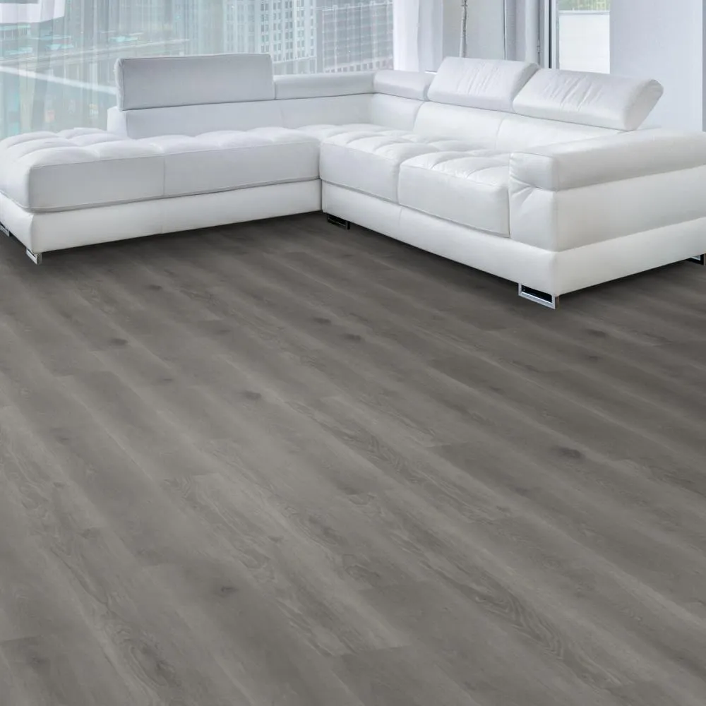 Lucida USA MaxCore Pro Stormcloud Gray 20-mil x 7-3/32-in W x 48-in L Waterproof Interlocking Luxury Vinyl Plank Flooring (24.5-sq ft/ Carton), photo 7 of 9