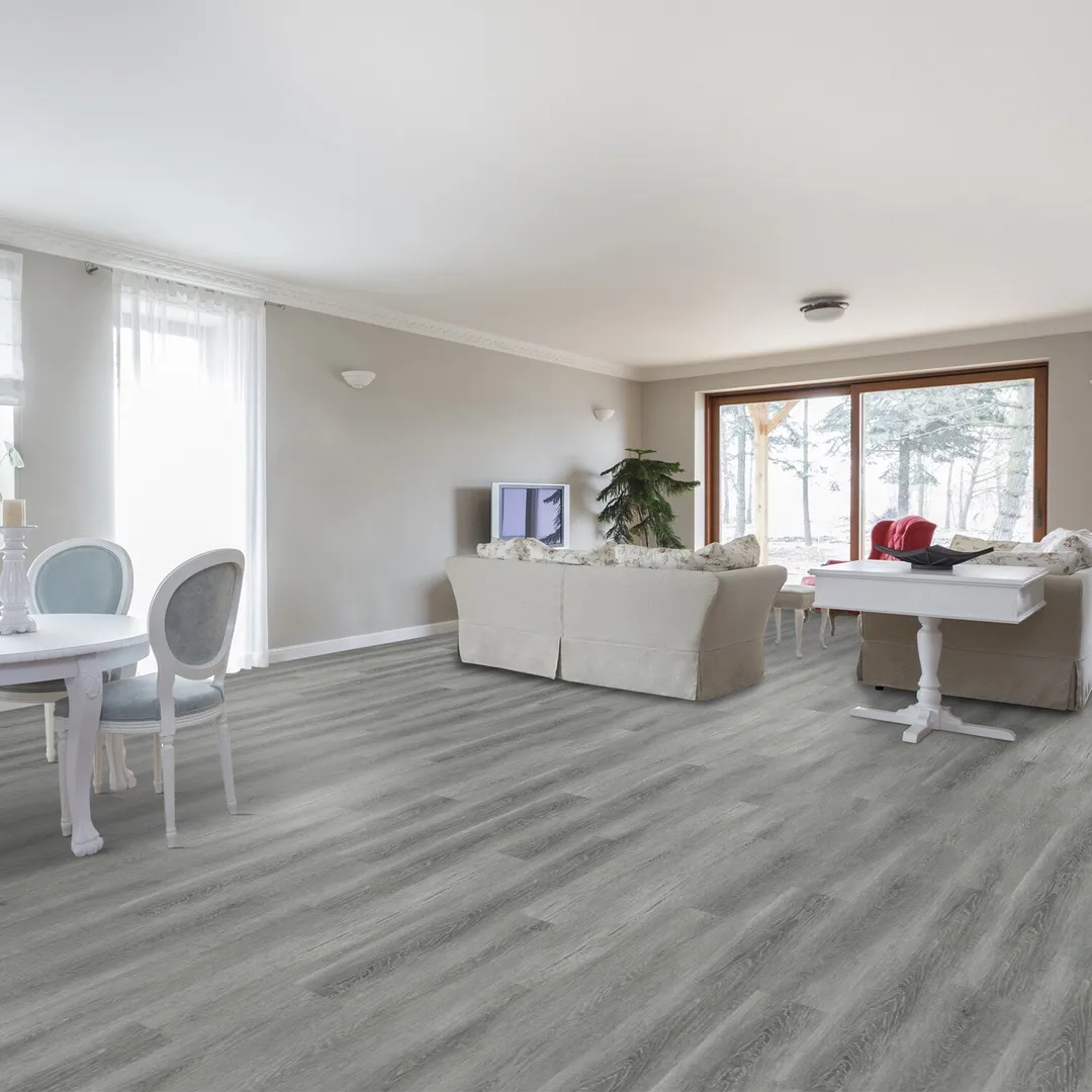 Lucida USA MaxCore Pro Greywolf Gray 20-mil x 7-3/32-in W x 48-in L Waterproof Interlocking Luxury Vinyl Plank Flooring (24.5-sq ft/ Carton), photo 14 of 25