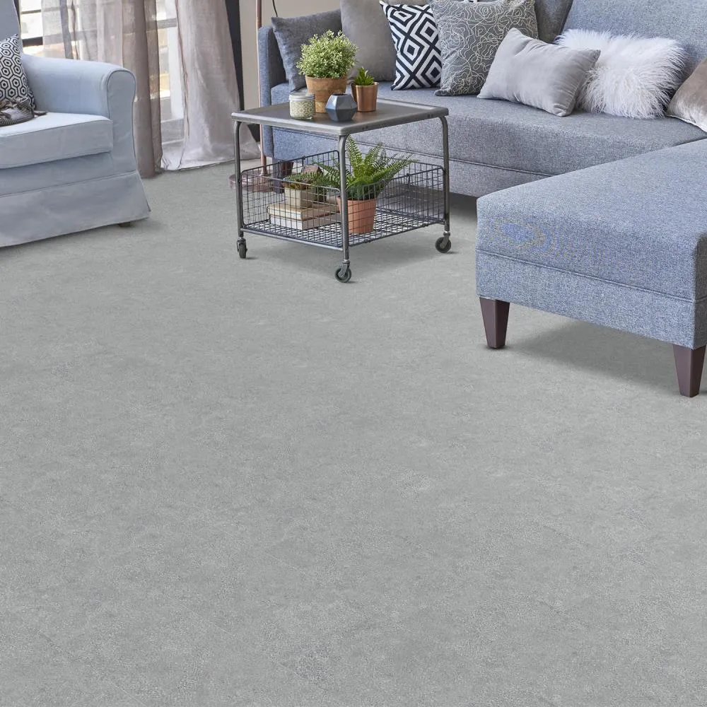 Lucida USA Terracore Holland Gray 22-mil x 12-in W x 24-in L Waterproof Interlocking Luxury Vinyl Plank Flooring (16-sq ft/ Carton), photo 13 of 17