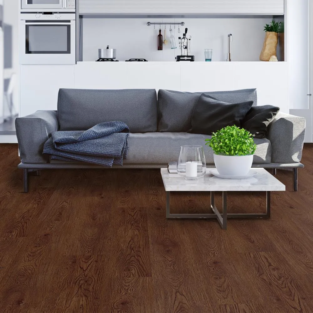 Lucida USA MaxCore Pro Ponytail Brown 20-mil x 7-3/32-in W x 48-in L Waterproof Interlocking Luxury Vinyl Plank Flooring (24.5-sq ft/ Carton), photo 15 of 16