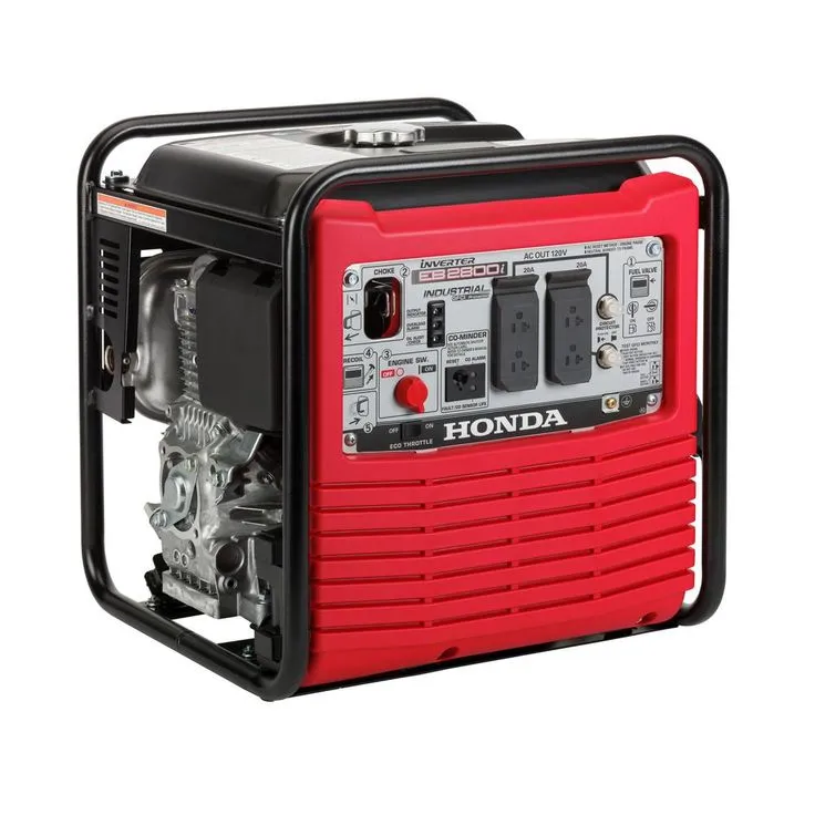 Honda 2800-Watt Recoil Start Gasoline Powered Industrial Inverter Generator, photo 4 of 7