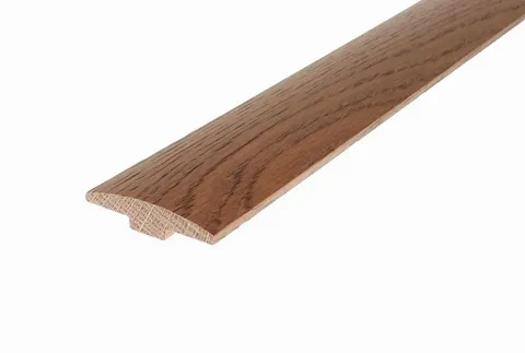 French Oak Fawn Solid Wood T-Moulding, 78-in