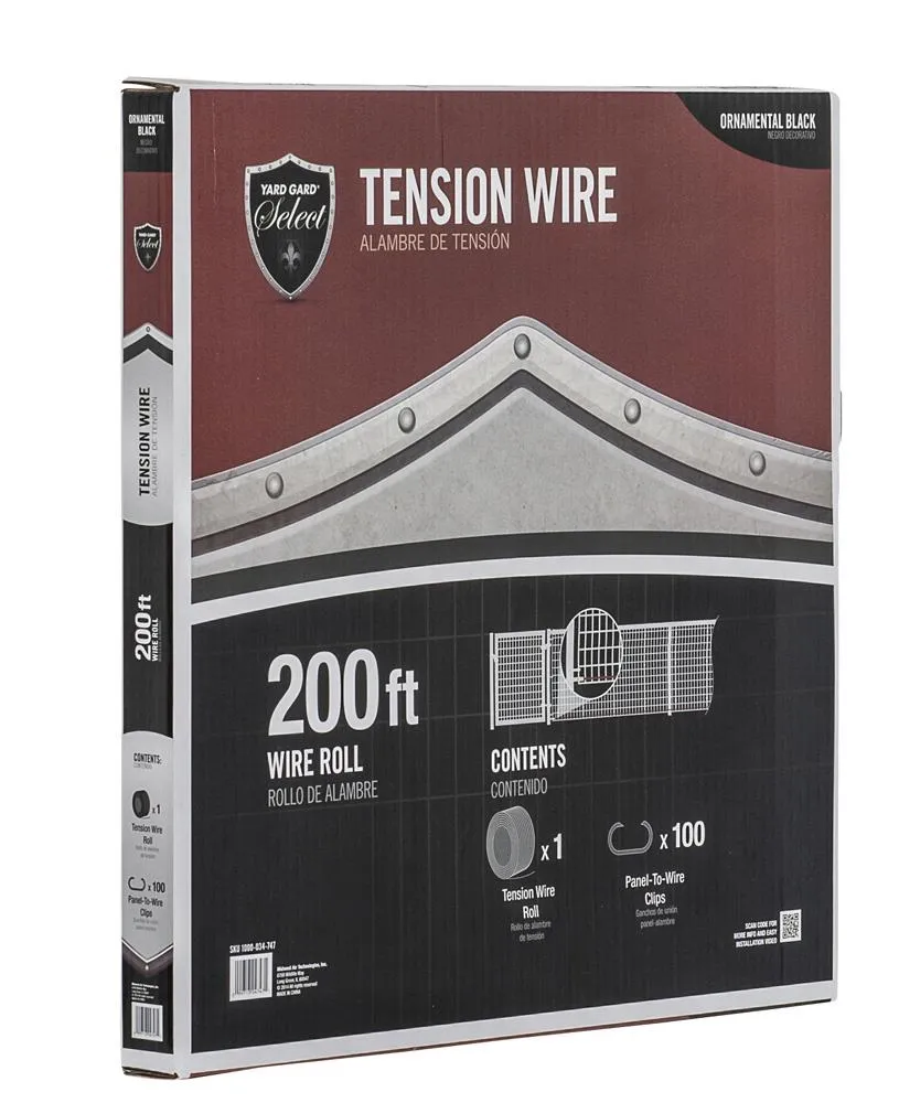 Yardgard Select 17.5-in Black Steel Tension Wire For Metal Fence, photo 4 of 5