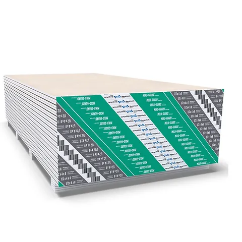 1/2 in × 4 ft × 8 ft Mold-Guard Mold Resistant Moisture Resistant Regular Drywall Panel