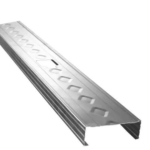 3.625 in wide · 96 in long · 1.25 in deep ProStud Galvanized Steel Wall Framing Stud