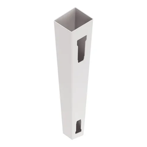 Emblem 9-ft Vinyl End Fence Post