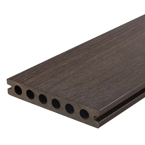 Voyager Composite Deck Board, Spanish Walnut
