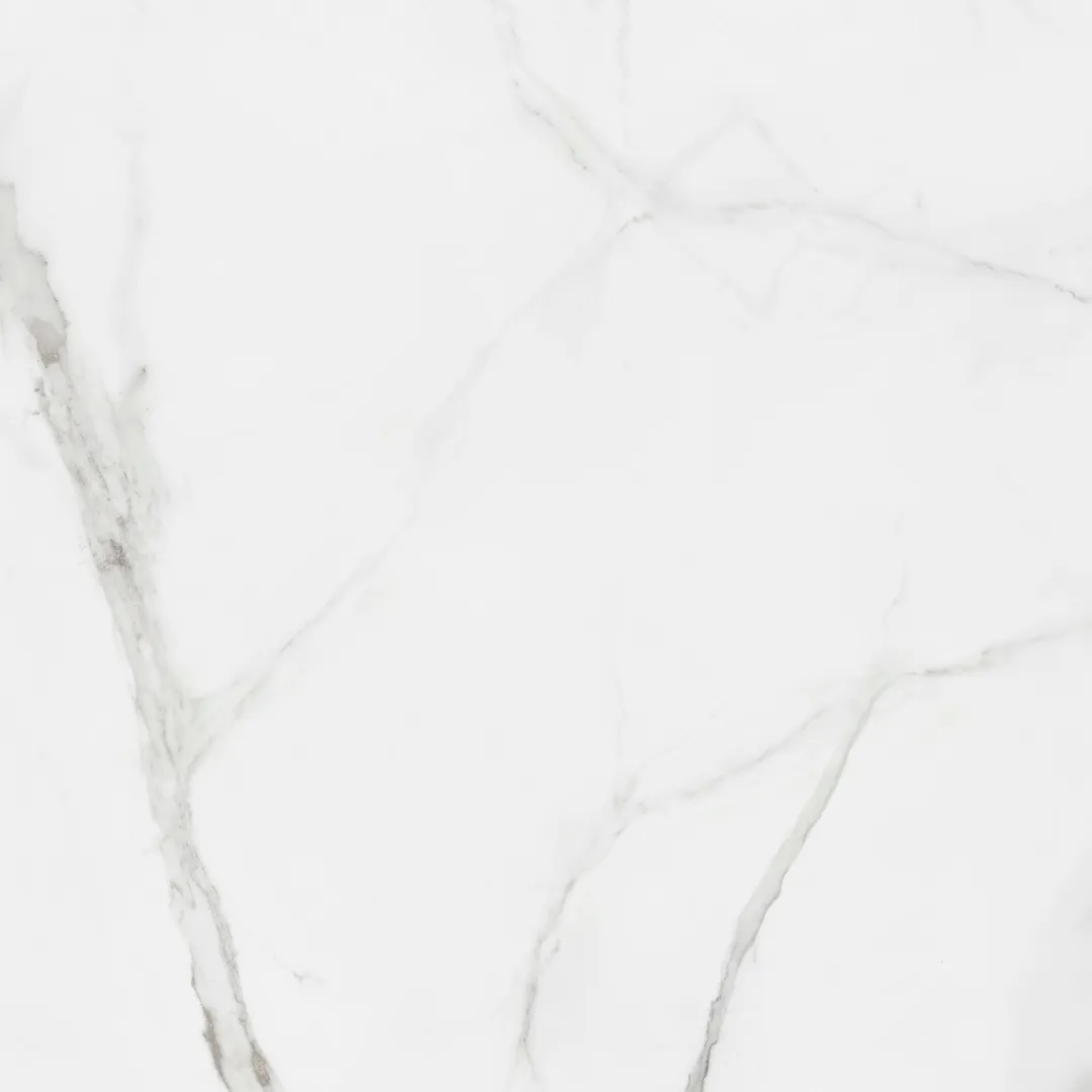 Satori Regent Calacatta 32-in x 32-in Polished Porcelain Marble Look Floor and Wall Tile (13.78-sq. ft/ Carton), photo 4 of 12