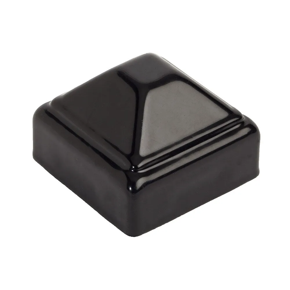 Fortress Building Products 2-in W x 2-in L Decorative Metal Fence Post Cap- Fits Common Post Measurement: 2-in x 2-in, photo 2 of 6