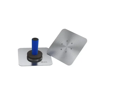 Aluminum Drywall Hawk with 8-inch Length and 5-inch Comfort Grip Handle
