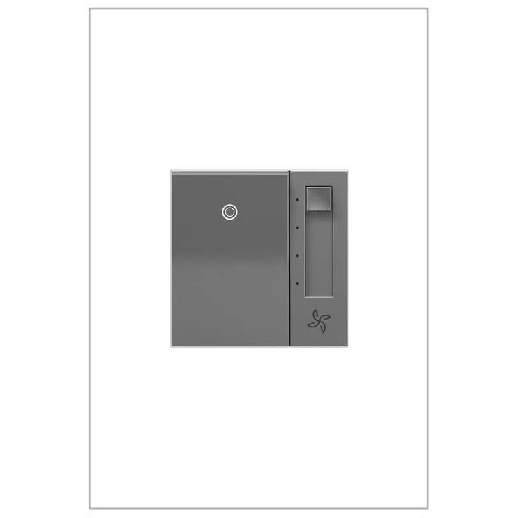 Legrand adorne Paddle 1.6 Amp 4-Speed Fan Control, Magnesium, photo 6 of 7